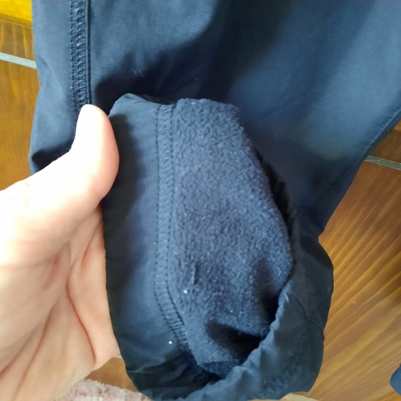 Eddie Bauer Black Pull-on Drawstring Fleece Lined Track Pants With Pockets - Picture 10 of 16